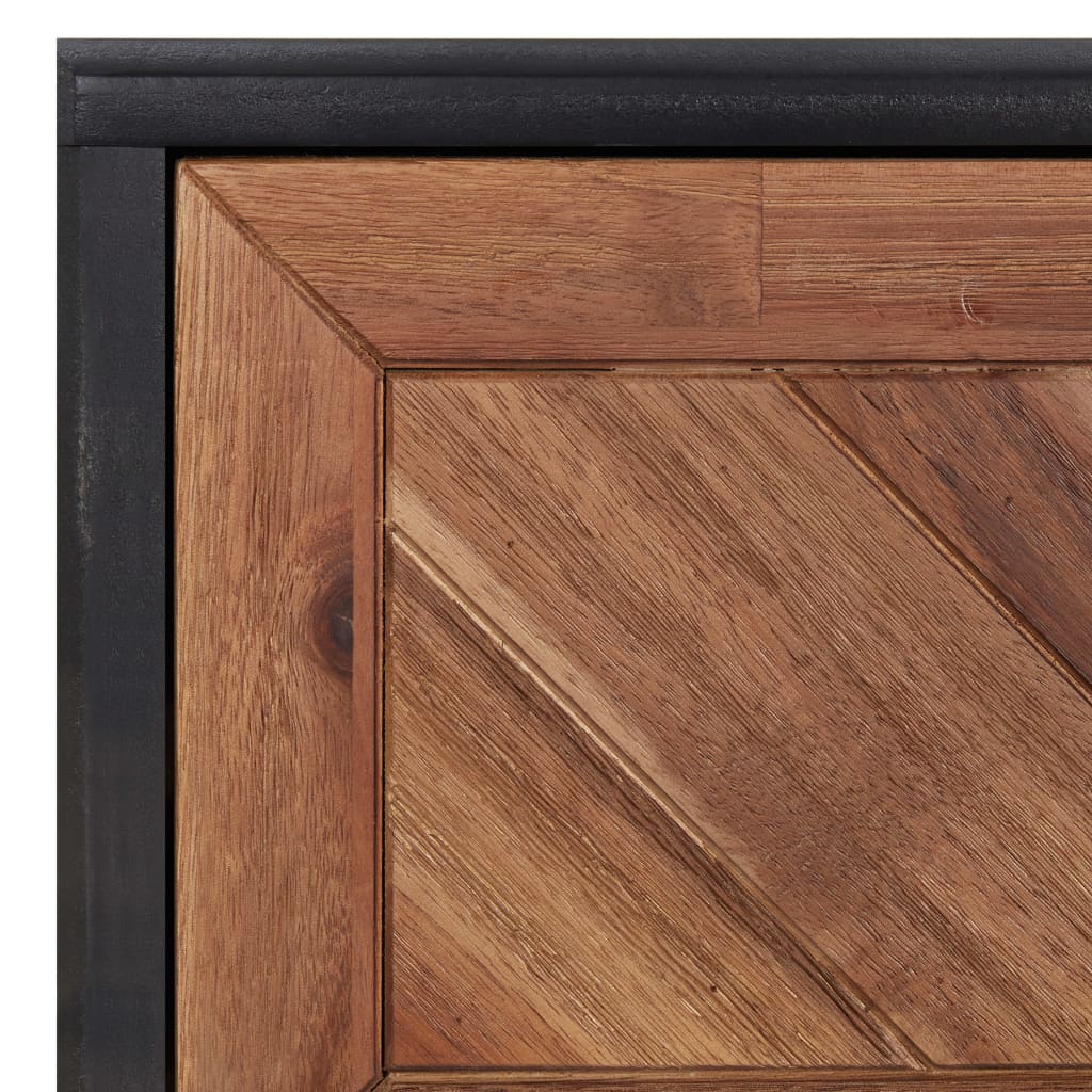 Senkki 45x32x115 cm täysi akaasiapuu ja MDF - Sisustajankoti.fi