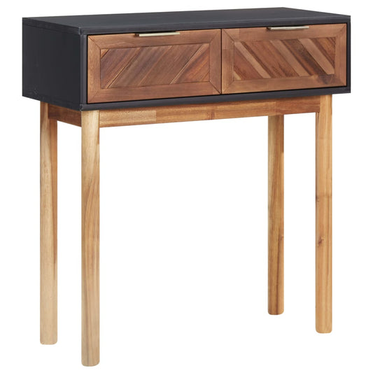 Konsolipöytä 70x30x75 cm täysi akaasiapuu ja MDF - Sisustajankoti.fi