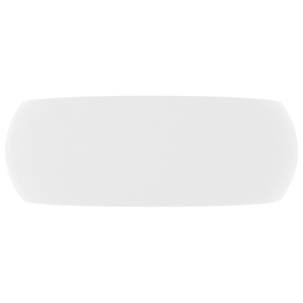 Ylellinen pesuallas pyöreä matta valkoinen 40x15 cm keraami - Sisustajankoti.fi