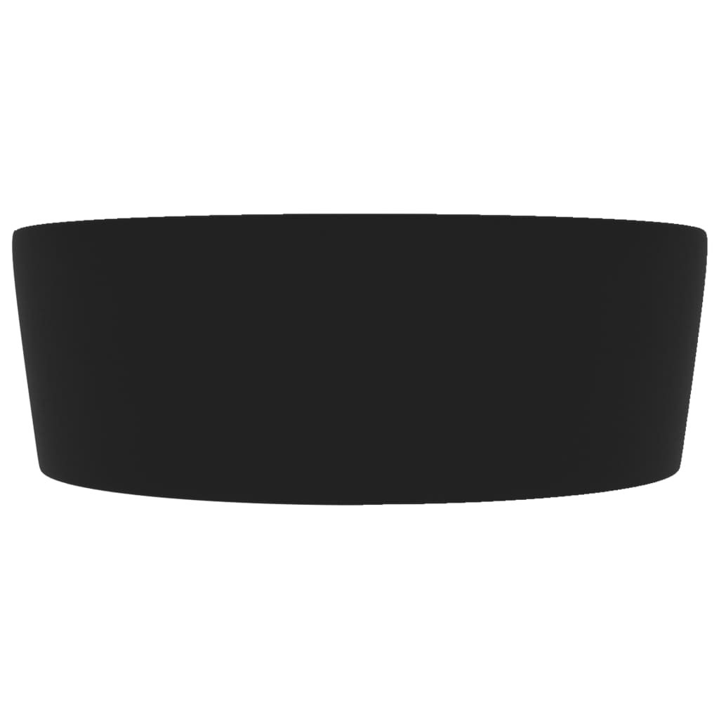Ylellinen pesuallas ylivuodolla mattamusta 36x13 cm keraaminen - Sisustajankoti.fi