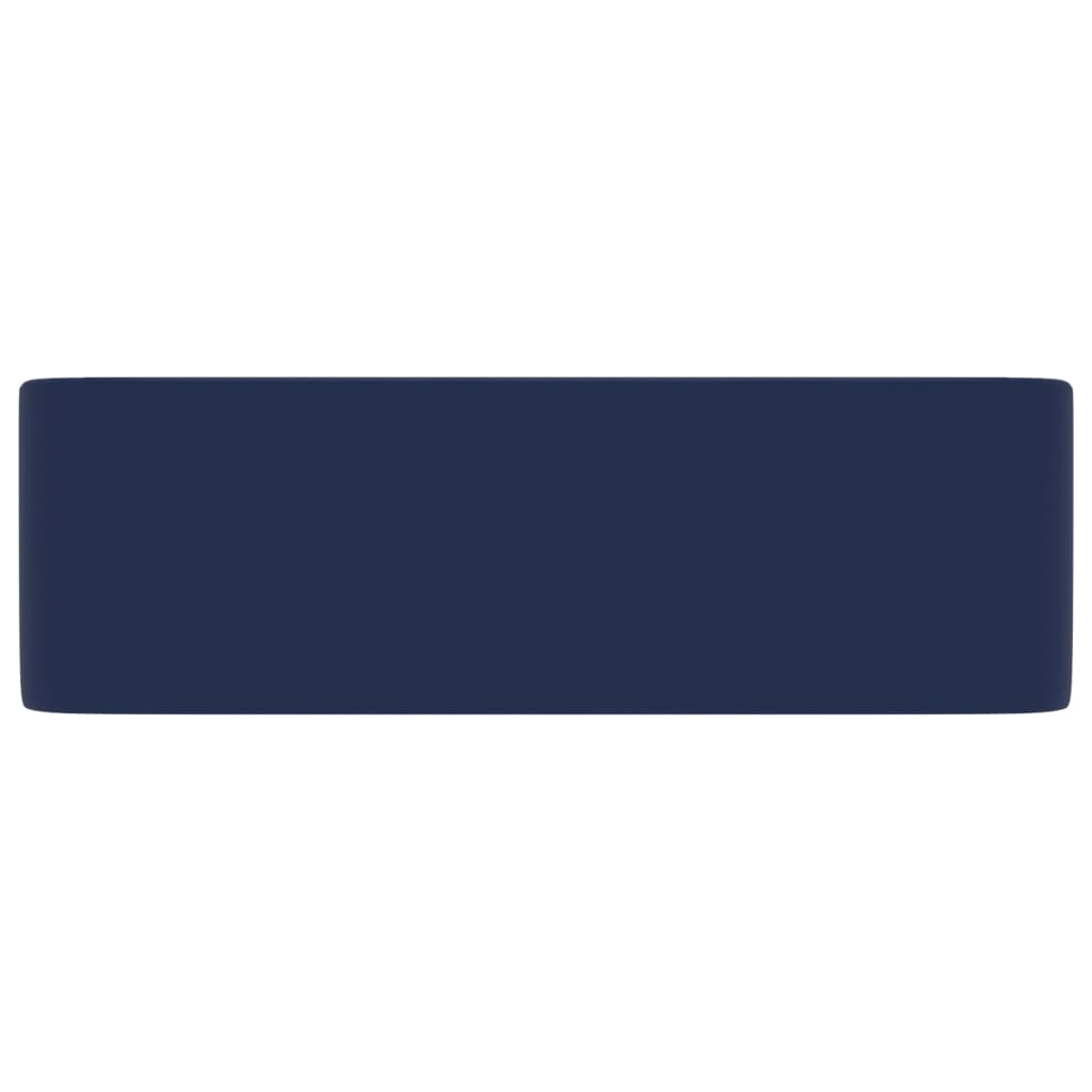 Ylellinen pesuallas matta tummansininen 41x30x12 cm keraaminen - Sisustajankoti.fi