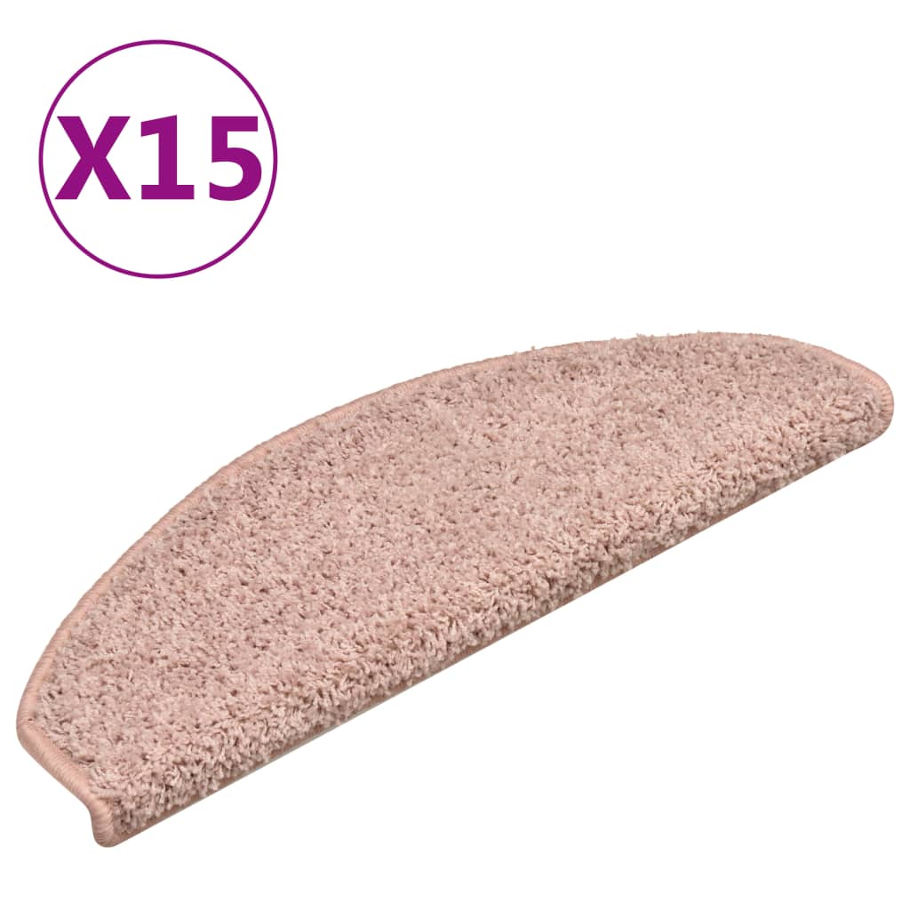 Porrasmatot 15 kpl vaalea pinkki 65x21x4 cm - Sisustajankoti.fi