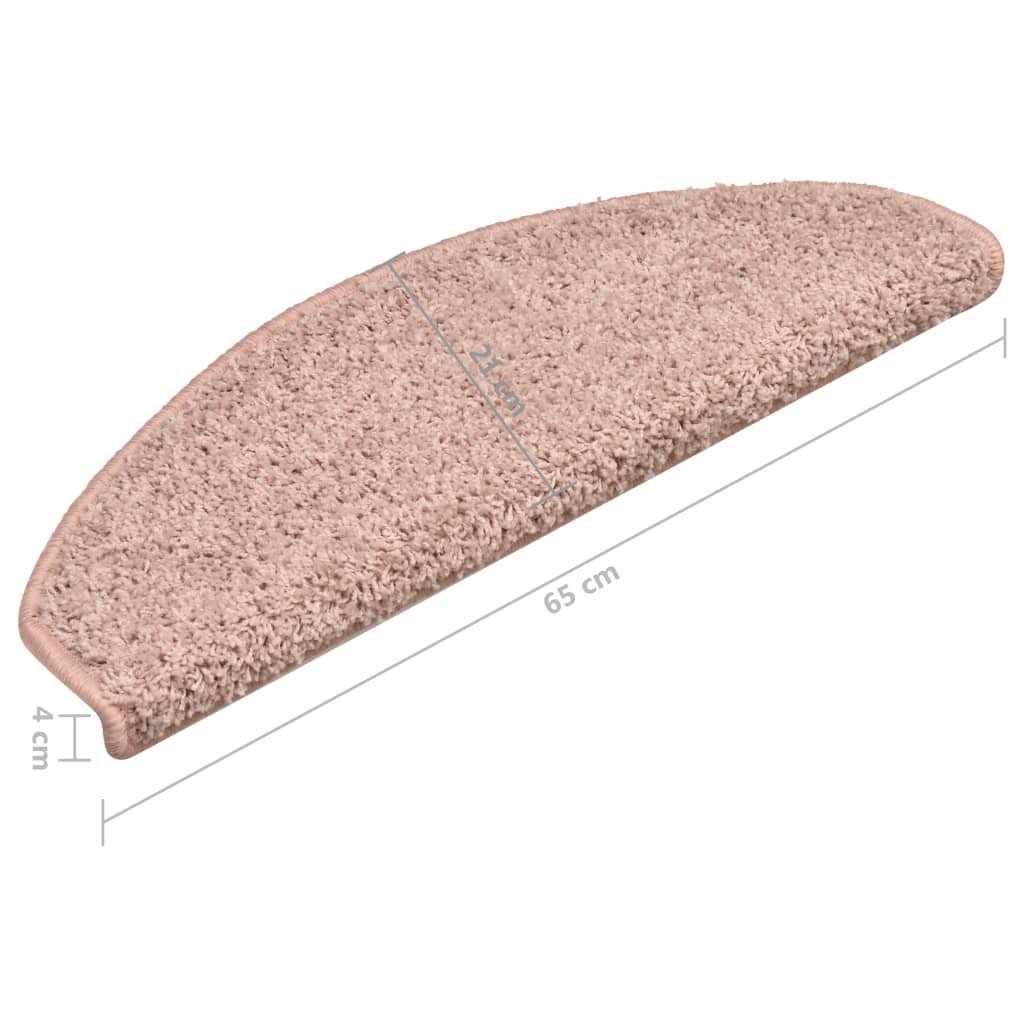 Porrasmatot 15 kpl vaalea pinkki 65x21x4 cm - Sisustajankoti.fi