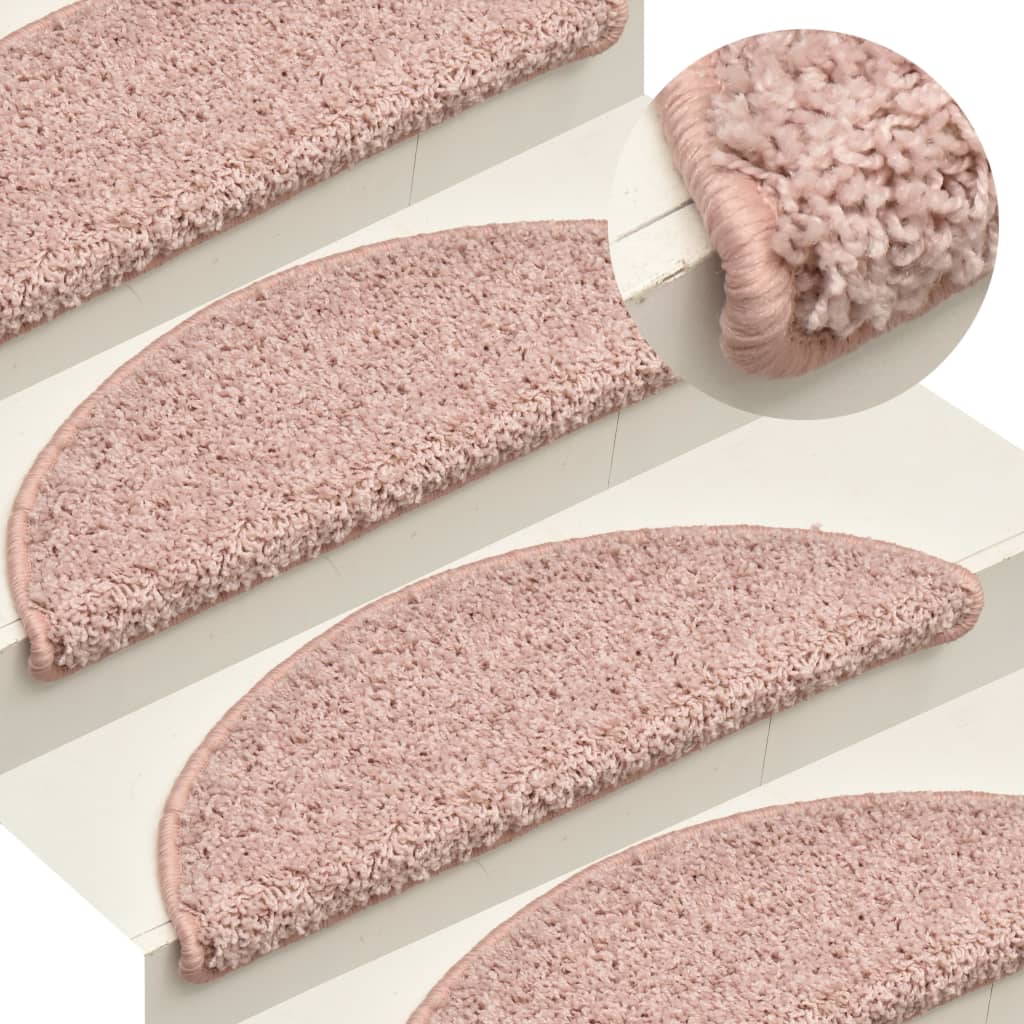 Porrasmatot 15 kpl vaalea pinkki 65x21x4 cm - Sisustajankoti.fi