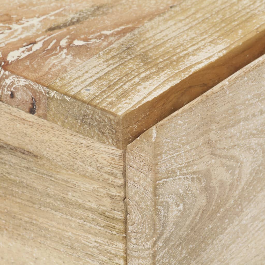 Yöpöytä 40x30x50 cm täysi mangopuu - Sisustajankoti.fi