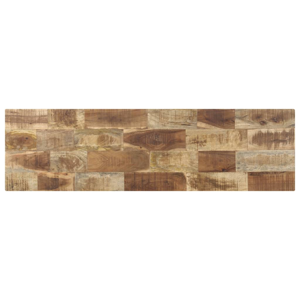 Konsolipöytä 160x35x75 cm karkea mangopuu - Sisustajankoti.fi