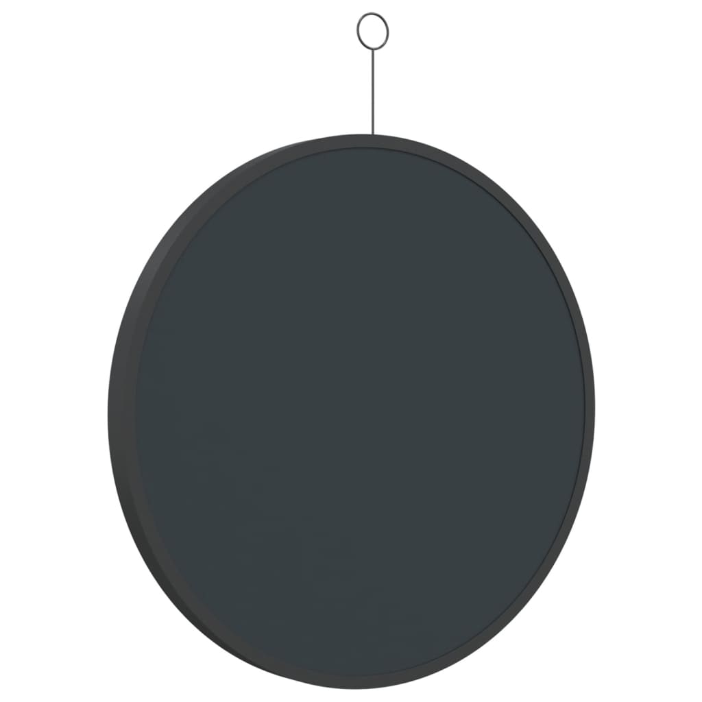 Riippuva peili koukulla 50 cm musta - Sisustajankoti.fi