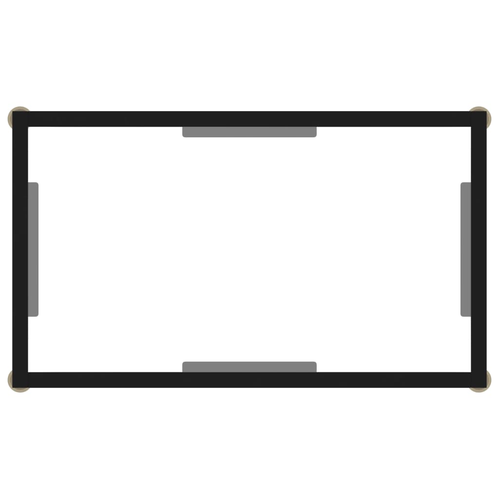 Konsolipöytä läpinäkyvä 60x35x75 cm karkaistu lasi - Sisustajankoti.fi