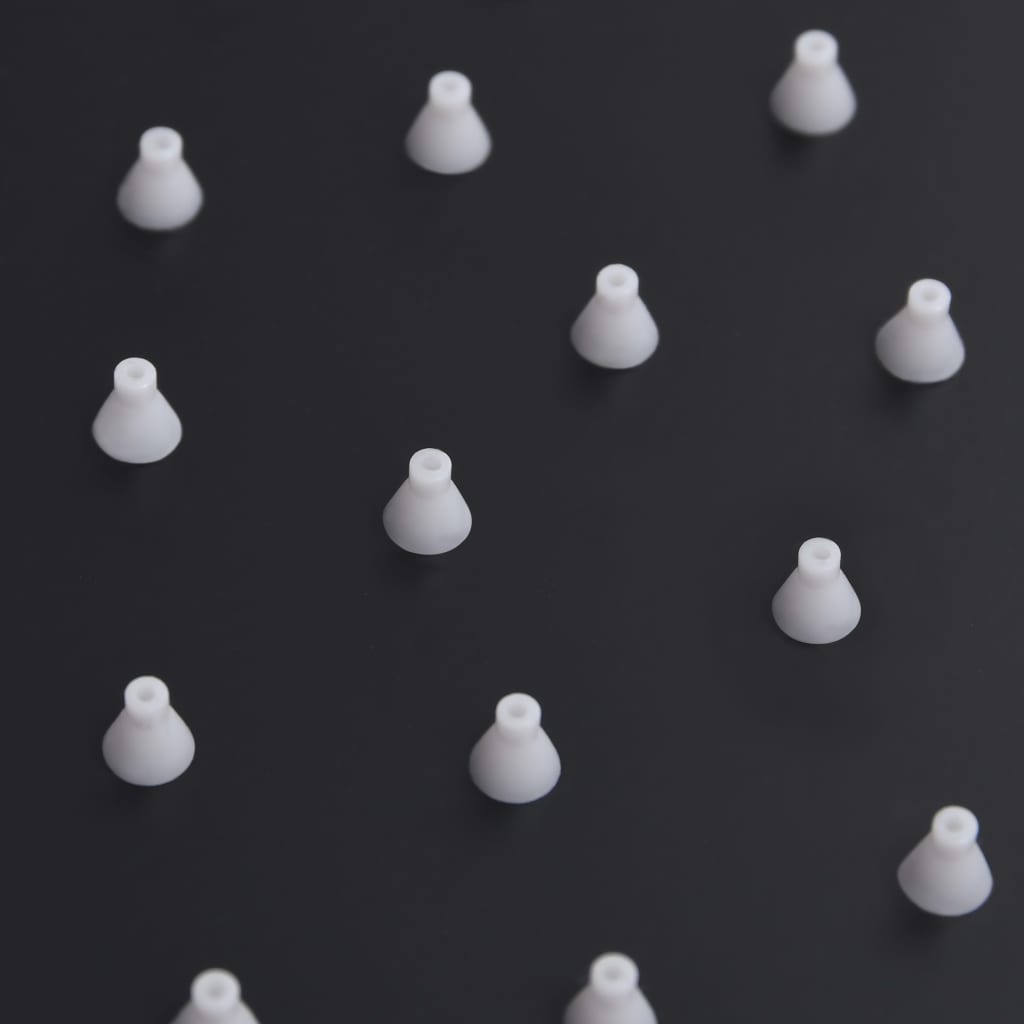 Sade suihkupää ruostumaton teräs 25x25 cm neliö musta - Sisustajankoti.fi