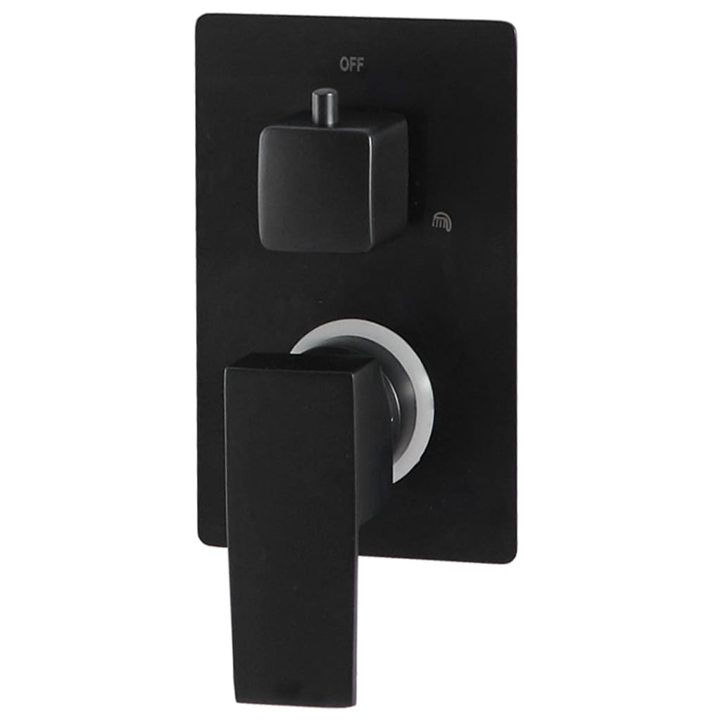 Suihkujärjestelmä 201 ruostumaton teräs musta - Sisustajankoti.fi