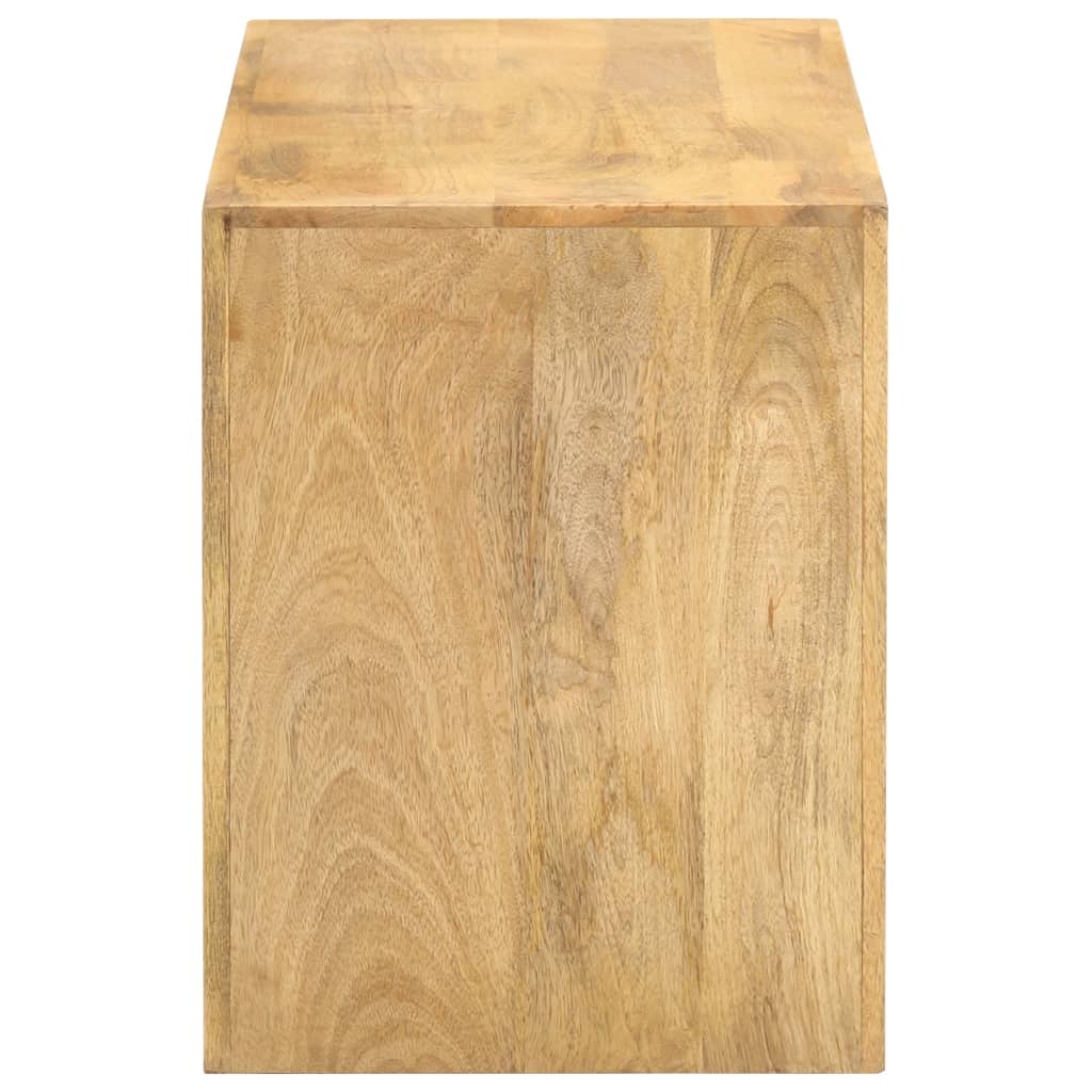 TV-taso 107x35x45 cm täysi mangopuu - Sisustajankoti.fi