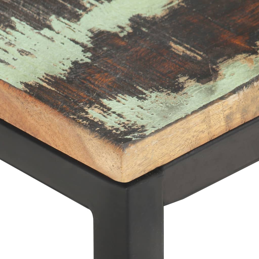 Sivupöytä 40x40x35 cm täysi kierrätetty puu - Sisustajankoti.fi