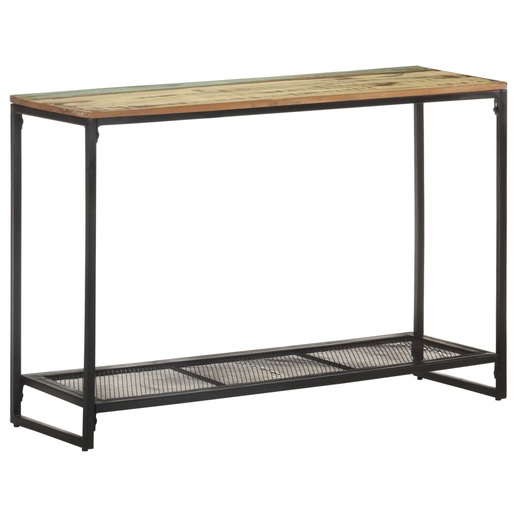 Konsolipöytä 110x35x75 cm kierrätetty täyspuu - Sisustajankoti.fi