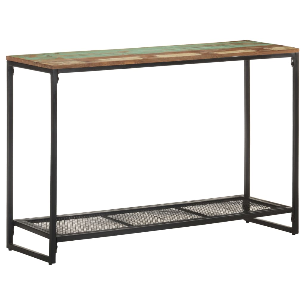 Konsolipöytä 110x35x75 cm kierrätetty täyspuu - Sisustajankoti.fi