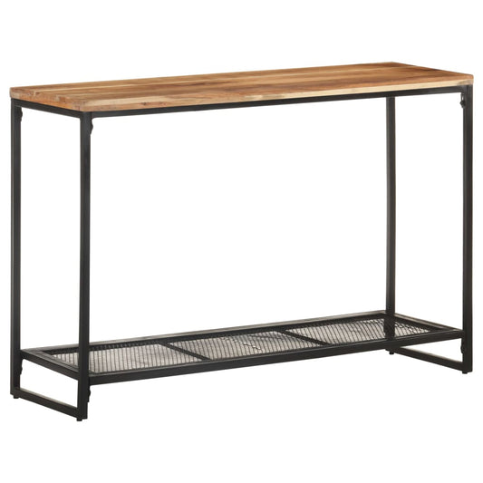 Konsolipöytä 110x35x75 cm täysi akaasiapuu - Sisustajankoti.fi