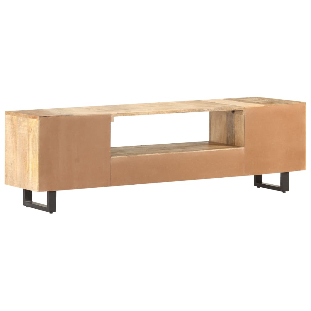 TV-taso 160x30x45 cm täysi mangopuu - Sisustajankoti.fi