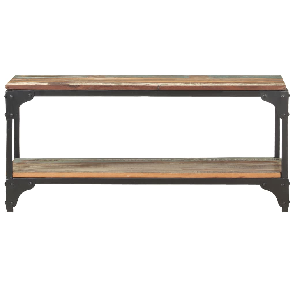 Sohvapöytä 90x30x40 cm kierrätetty täyspuu - Sisustajankoti.fi