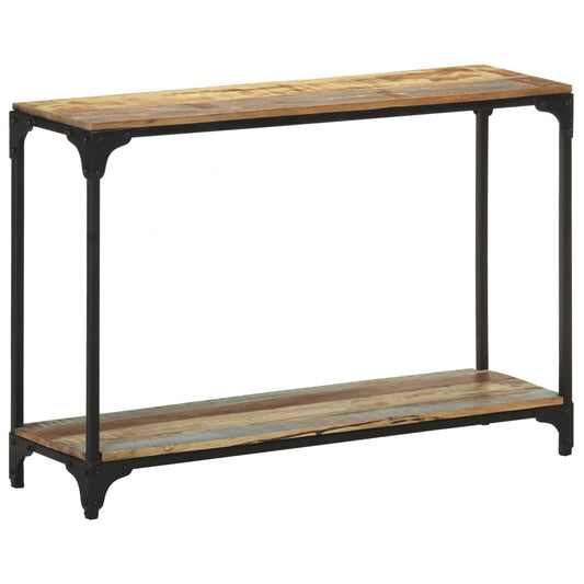 Konsolipöytä 110x30x75 cm kierrätetty täyspuu - Sisustajankoti.fi