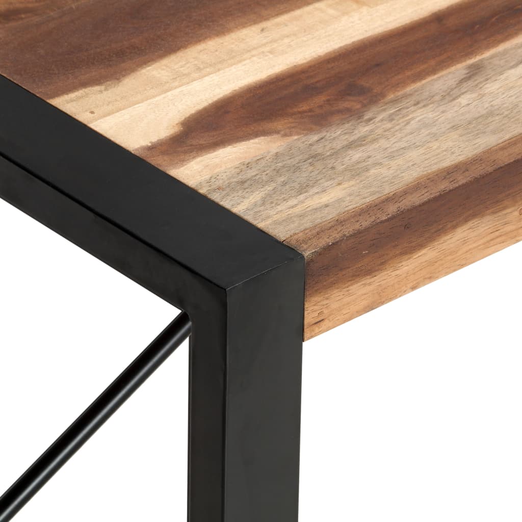 Sohvapöytä 120x60x40 cm täysi seesamviimeistelty puu - Sisustajankoti.fi