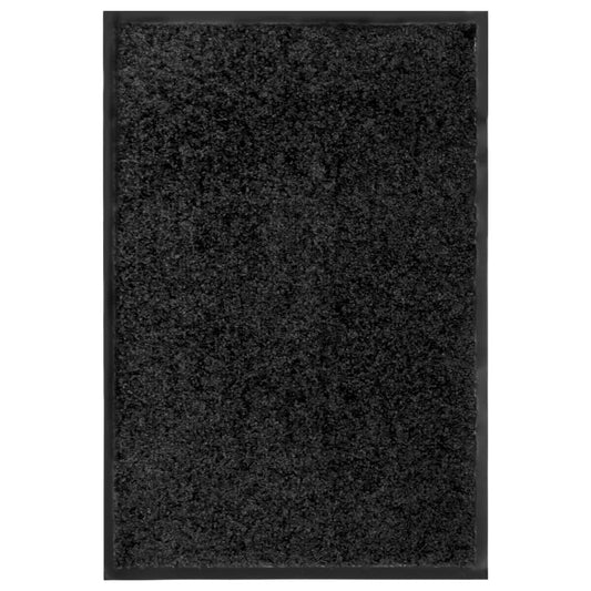 Ovimatto pestävä musta 40x60 cm - Sisustajankoti.fi