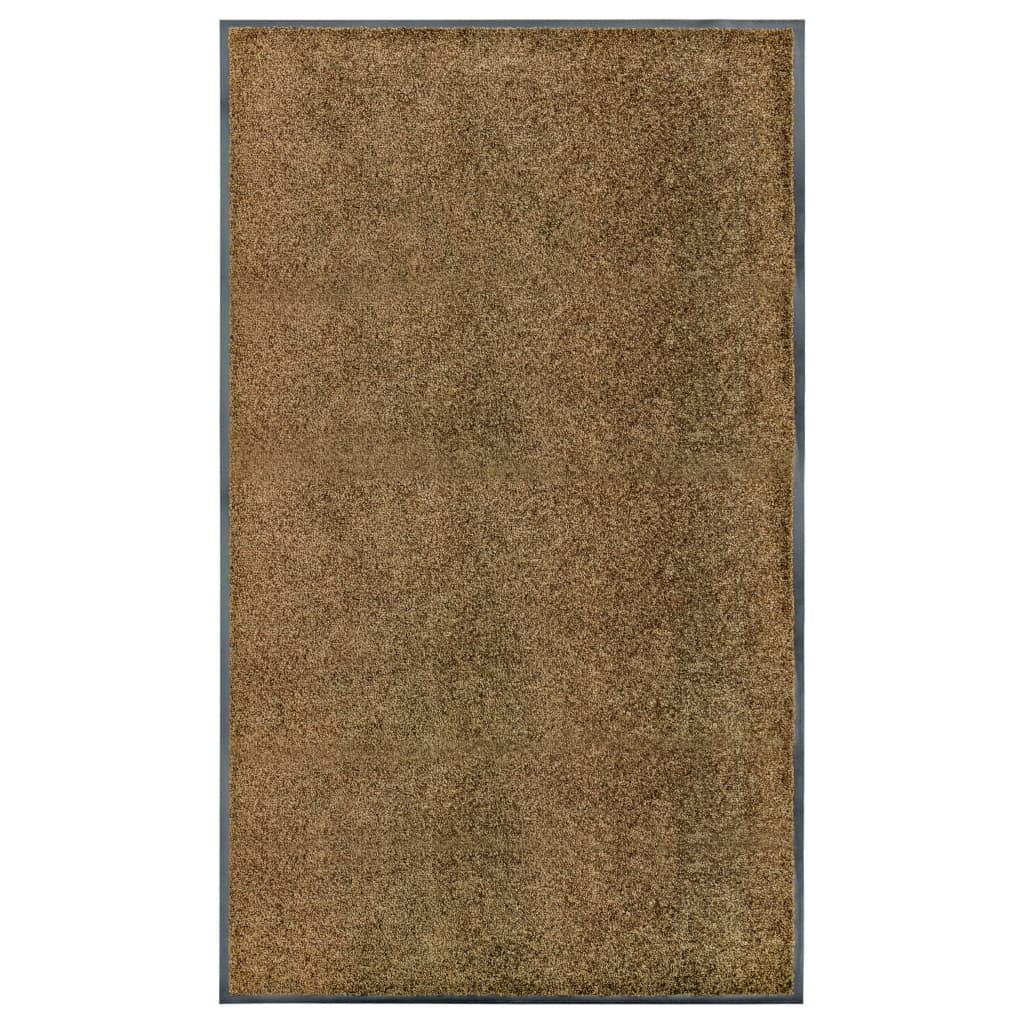 Ovimatto pestävä ruskea 90x150 cm - Sisustajankoti.fi