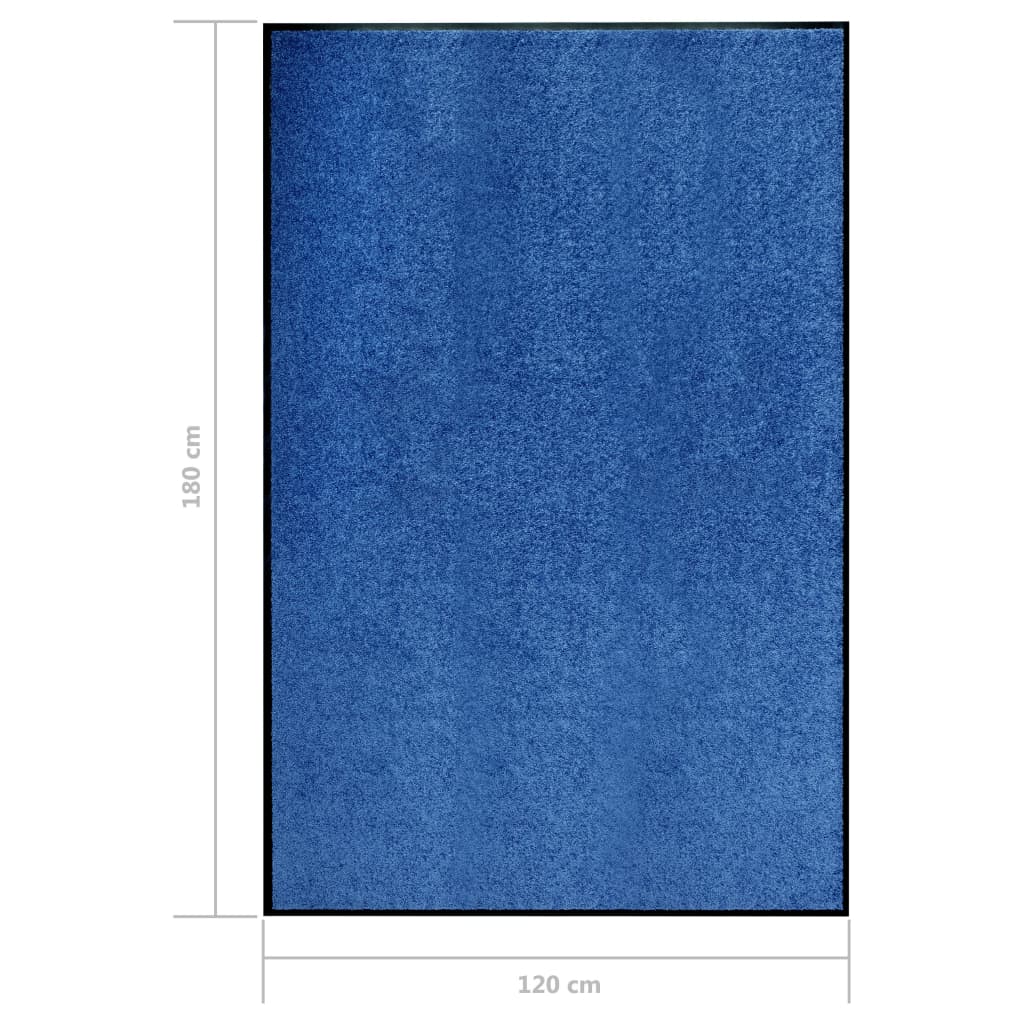 Ovimatto pestävä sininen 120x180 cm - Sisustajankoti.fi