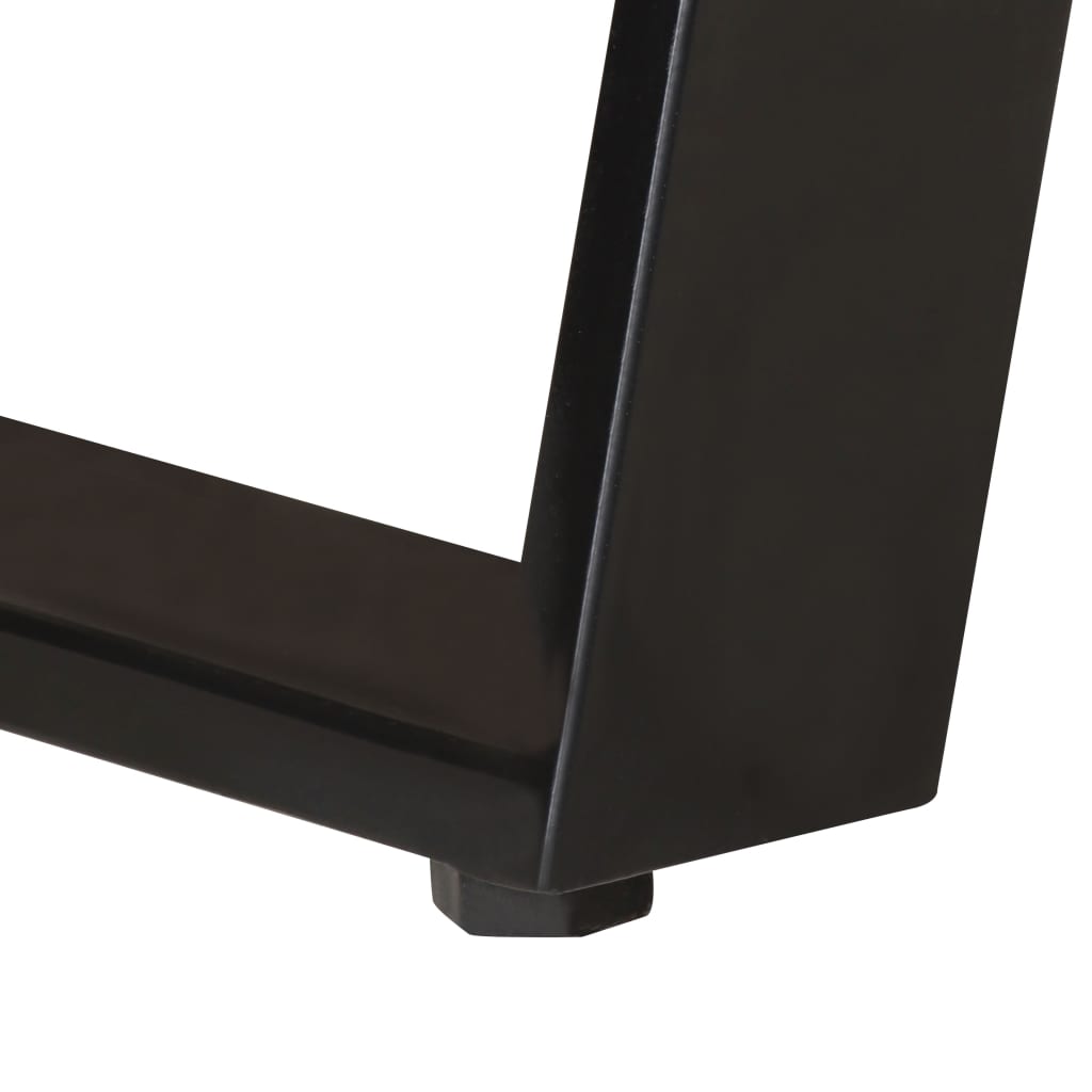 Sohvapöytä 90x50x40 cm täysi akaasiapuu luonnolliset reunat - Sisustajankoti.fi