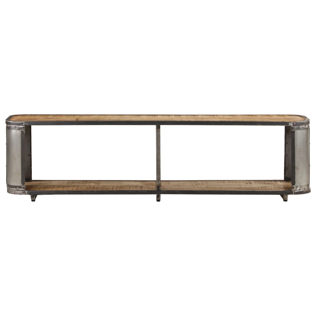 TV-taso 150x30x40 cm täysi mangopuu - Sisustajankoti.fi