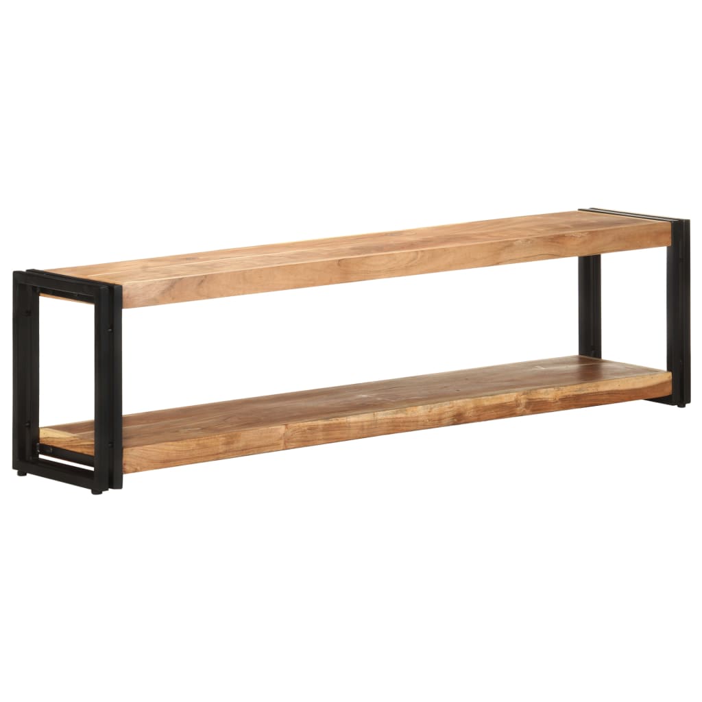 TV-taso 150x30x40 cm täysi akaasiapuu - Sisustajankoti.fi