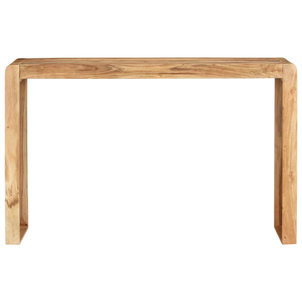 Konsolipöytä 120x30x76 cm täysi akaasiapuu - Sisustajankoti.fi