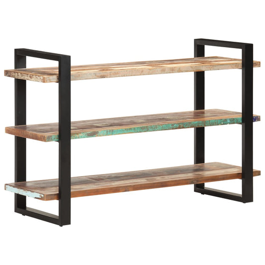 Senkki 3 hyllyllä 120x40x75 cm kierrätetty täyspuu - Sisustajankoti.fi