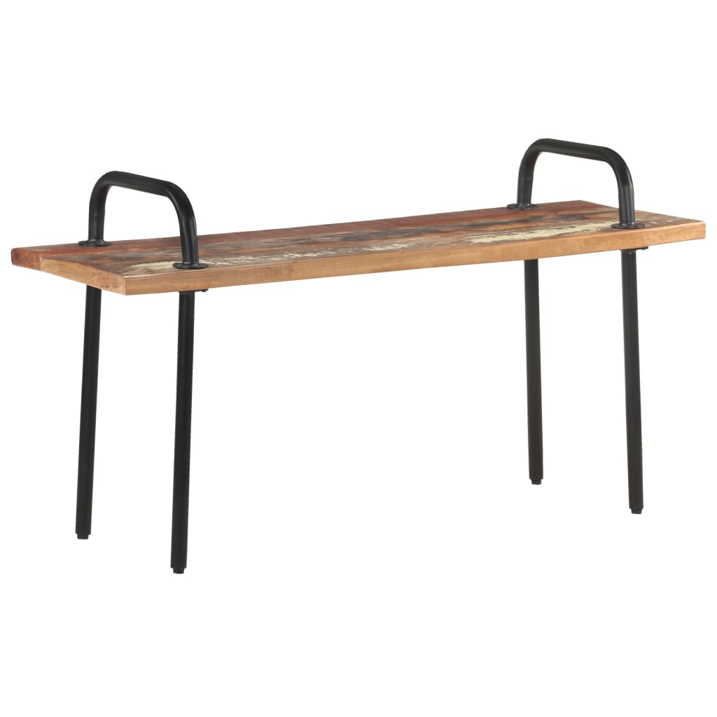 Penkki 110 cm kierrätetty täyspuu - Sisustajankoti.fi