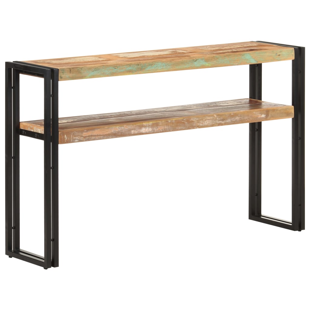 Konsolipöytä 120x30x75 cm kierrätetty täyspuu - Sisustajankoti.fi