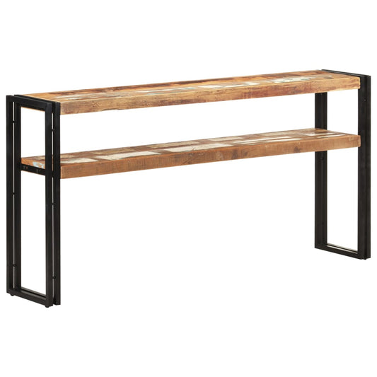 Konsolipöytä 150x30x75 cm kierrätetty täyspuu - Sisustajankoti.fi