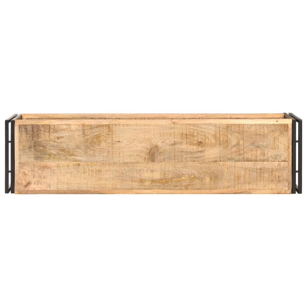 TV-taso 120x30x40 cm karkea mangopuu - Sisustajankoti.fi