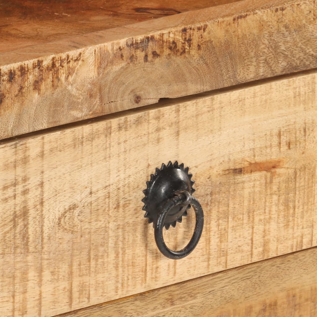 Senkki 120x30x75 cm karkea mangopuu - Sisustajankoti.fi