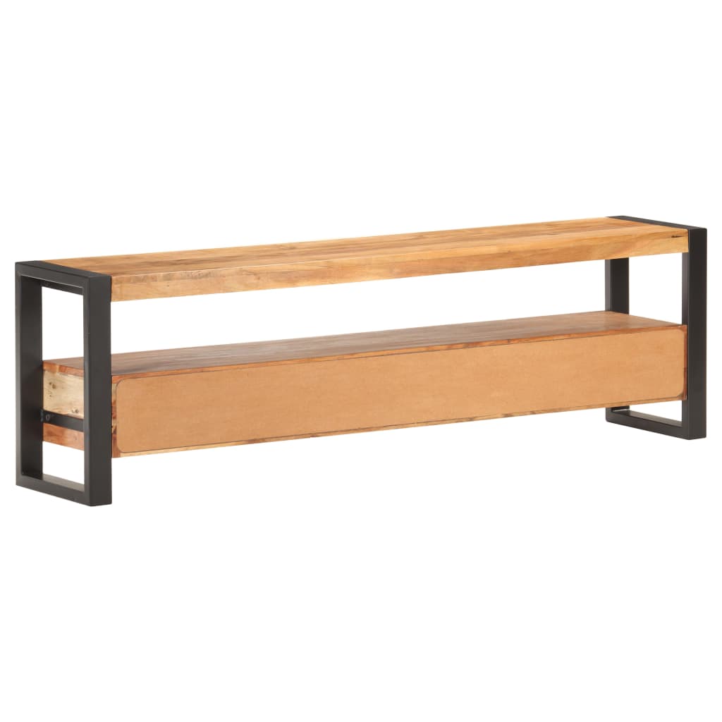 TV-taso 150x30x45 cm täysi akaasiapuu - Sisustajankoti.fi