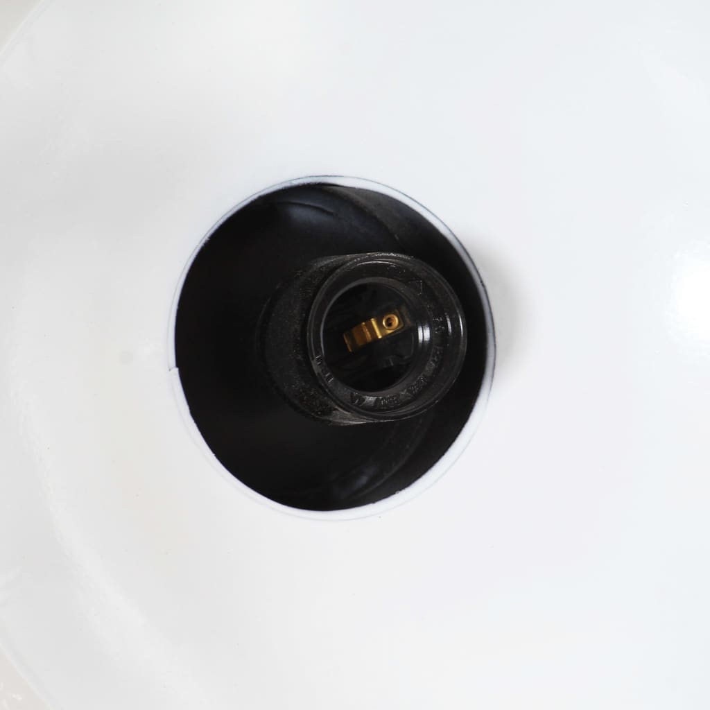 Teollistyylinen riippuvalaisin 32 cm musta E27 - Sisustajankoti.fi