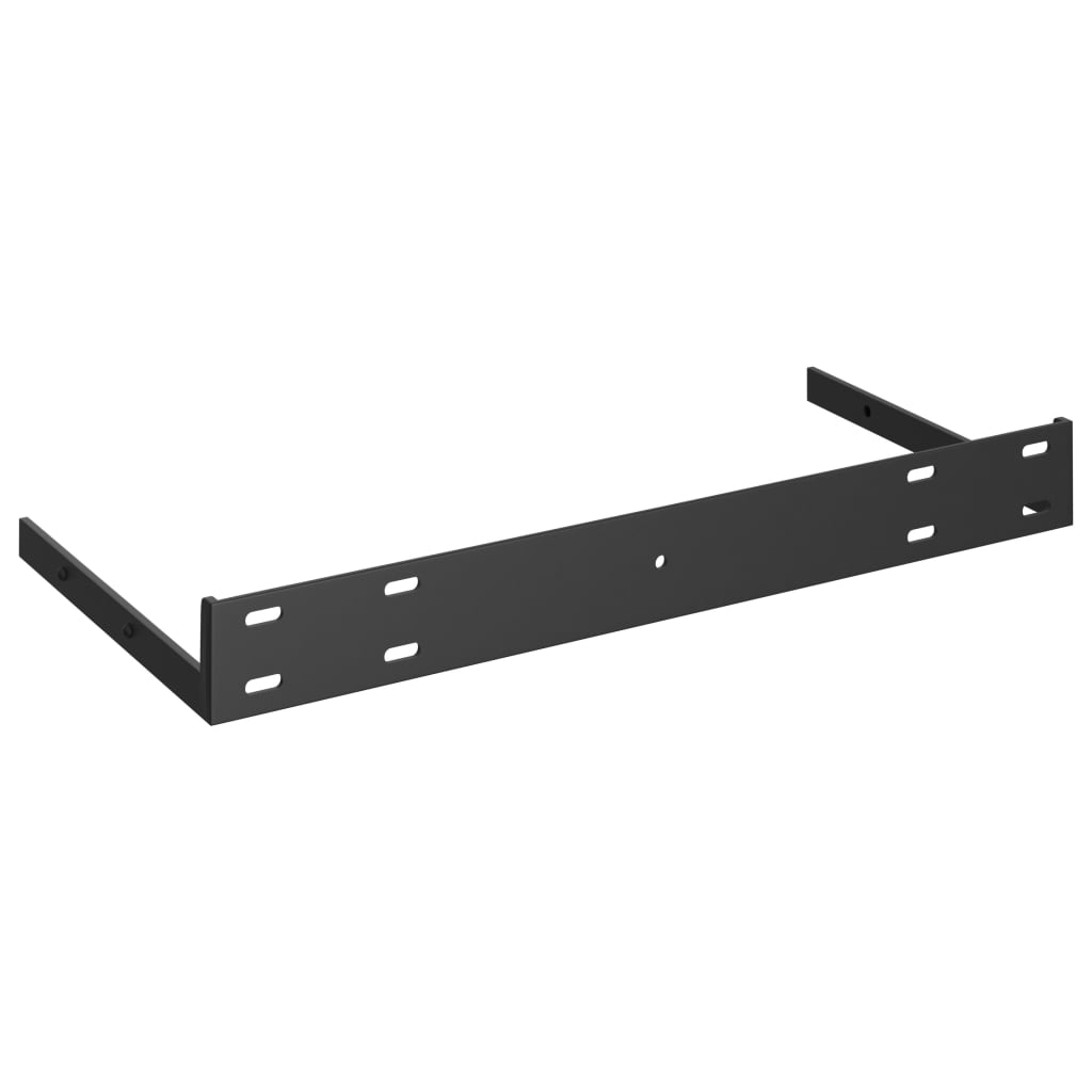 Kelluvat seinähyllyt 2 kpl korkeakiilto valk. 50x23x3,8 cm MDF - Sisustajankoti.fi