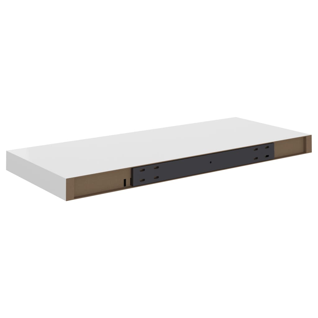 Kelluvat seinähyllyt 4 kpl valkoinen 60x23,5x3,8cm MDF - Sisustajankoti.fi