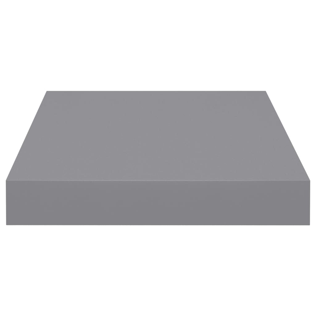 Kelluvat seinähyllyt 4 kpl harmaa 23x23,5x3,8cm - Sisustajankoti.fi