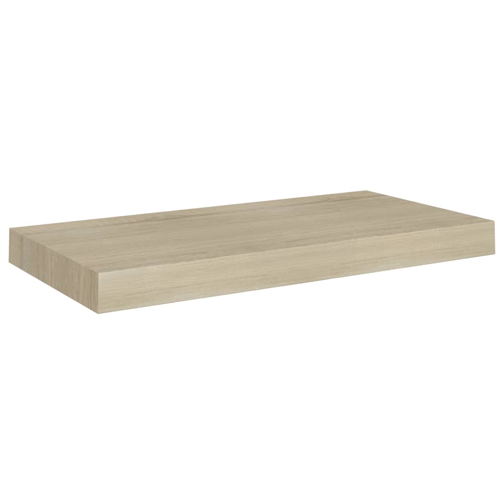 Kelluva seinähylly tammi 50x23x3,8 cm MDF - Sisustajankoti.fi