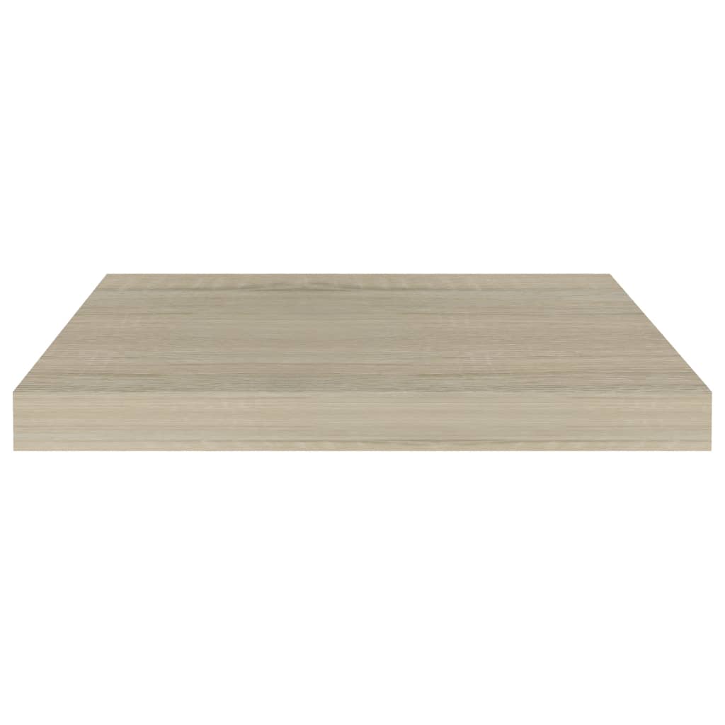 Kelluva seinähylly tammi 50x23x3,8 cm MDF - Sisustajankoti.fi