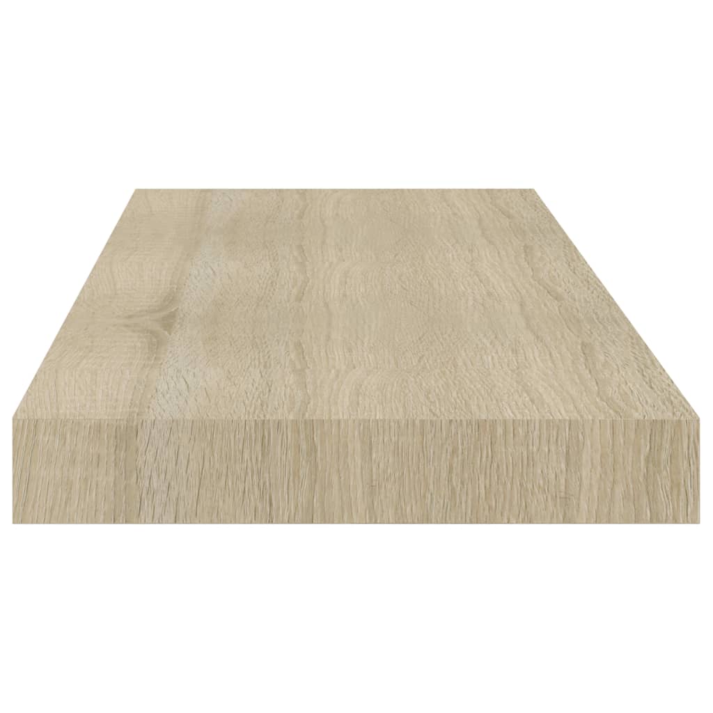 Kelluva seinähylly tammi 60x23,5x3,8 cm MDF - Sisustajankoti.fi