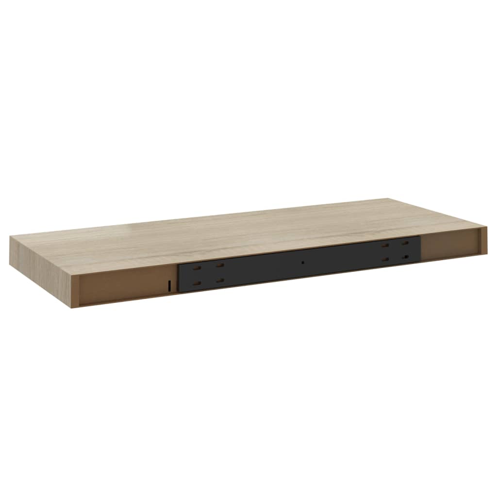 Kelluva seinähylly tammi 60x23,5x3,8 cm MDF - Sisustajankoti.fi