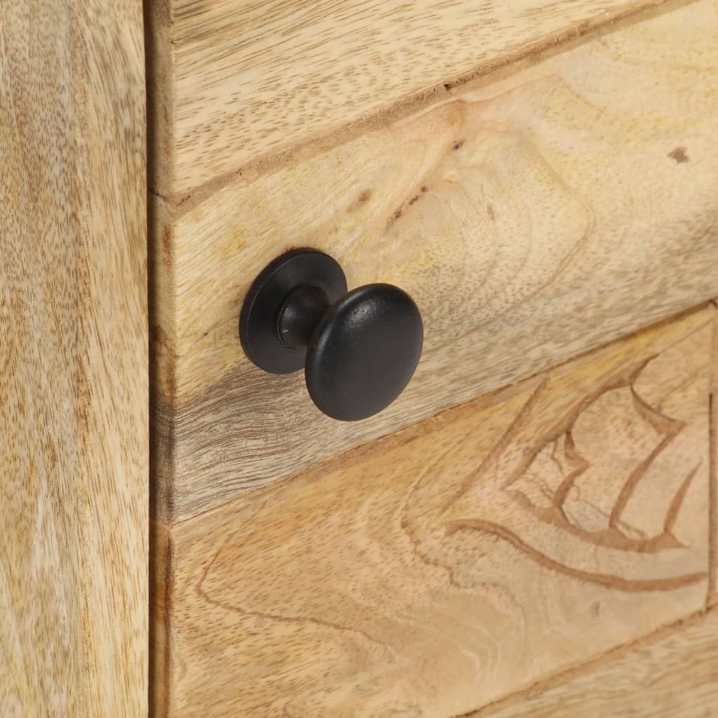 Yöpöytä 40x30x50 cm täysi mangopuu - Sisustajankoti.fi