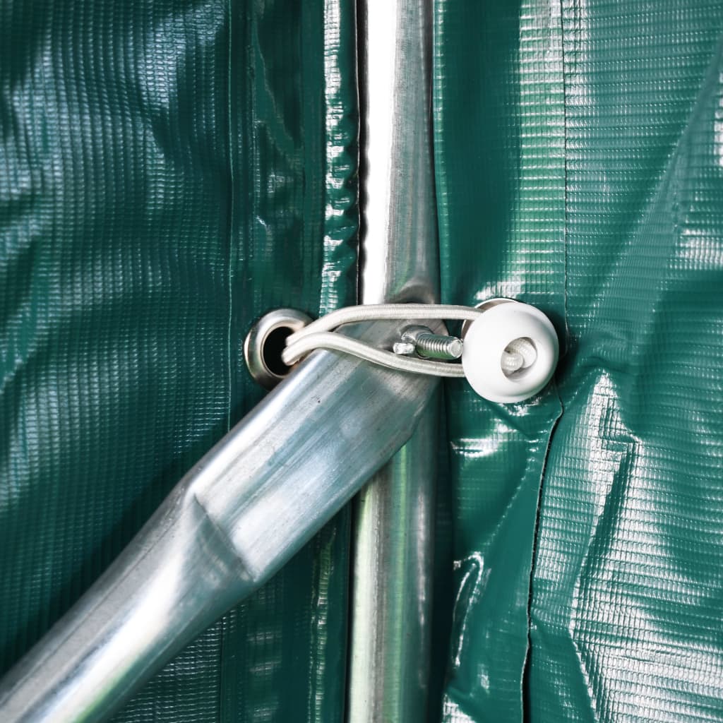 Autotalliteltta PVC 2,4x2,4 m vihreä - Sisustajankoti.fi