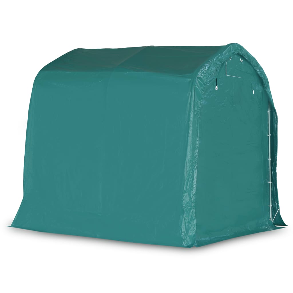 Autotalliteltta PVC 2,4x2,4 m vihreä - Sisustajankoti.fi