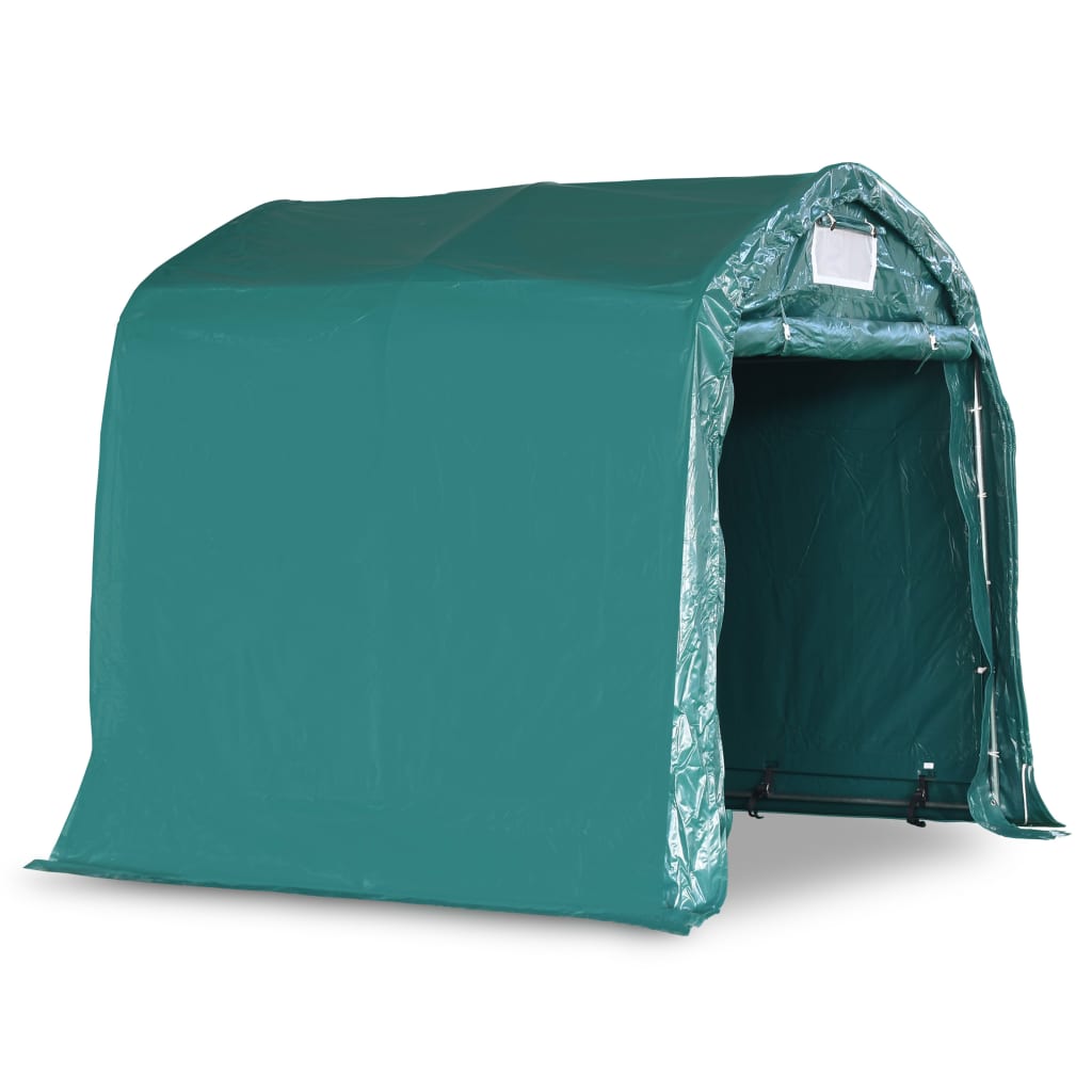 Autotalliteltta PVC 2,4x2,4 m vihreä - Sisustajankoti.fi