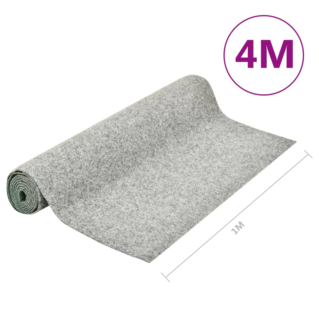 Keinonurmi nastoilla 4x1 m harmaa - Sisustajankoti.fi